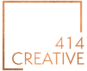 414 Creative Gold Logo