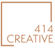 The 414 Creative Logo showing the words 414 Creative inside of a square